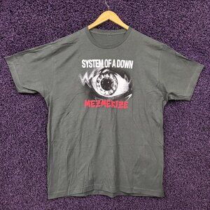 System of a Down Mezmerize Album Nu Metal Band T-Shirt XXL